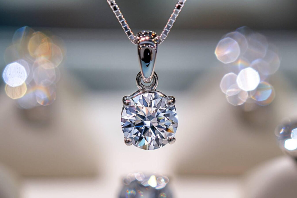 pendentif en diamant