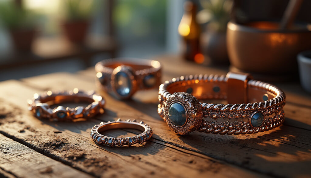 découvrez comment les bijoux en cuivre peuvent améliorer votre bien-être grâce à leurs propriétés surprenantes. explorez tous les secrets et avantages de ce métal précieux pour votre santé et votre style.