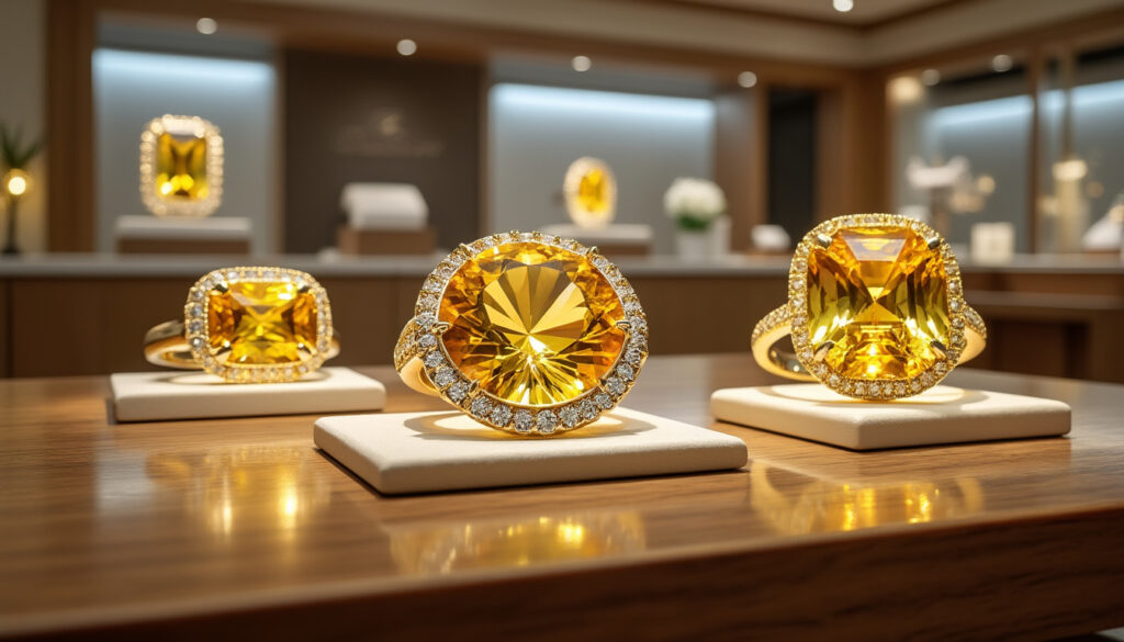découvrez les différentes pierres jaunes utilisées en joaillerie pour créer des bijoux éblouissants. apprenez à reconnaître l’ambre, la citrine, le saphir jaune et bien d’autres gemmes rayonnantes, ainsi que leurs propriétés et conseils pour bien les choisir.