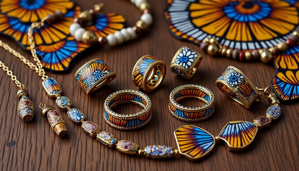 découvrez notre sélection exclusive de 10 bijoux africains en wax, des pièces uniques alliant tradition et élégance pour sublimer votre style.
