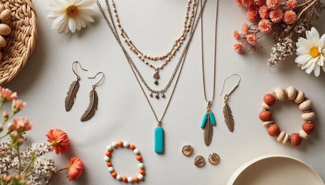 explorez notre sélection des marques spécialisées dans les bijoux baba cool, alliant style bohème et élégance décontractée pour sublimer votre look.