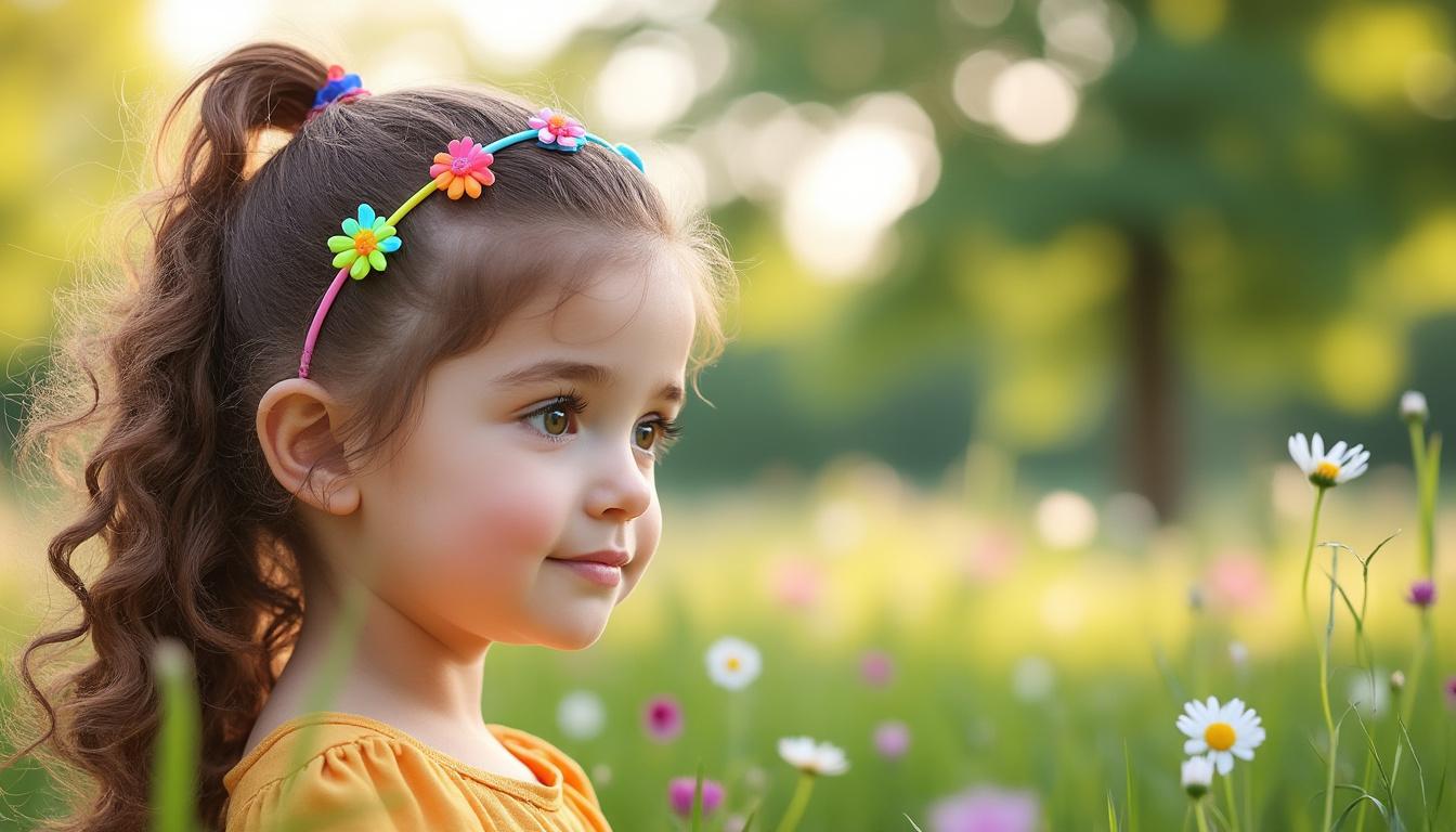 découvrez notre sélection de bijoux de tête pour enfants alliant sécurité et confort, parfaits pour ajouter une touche charmante et adaptée aux tout-petits.