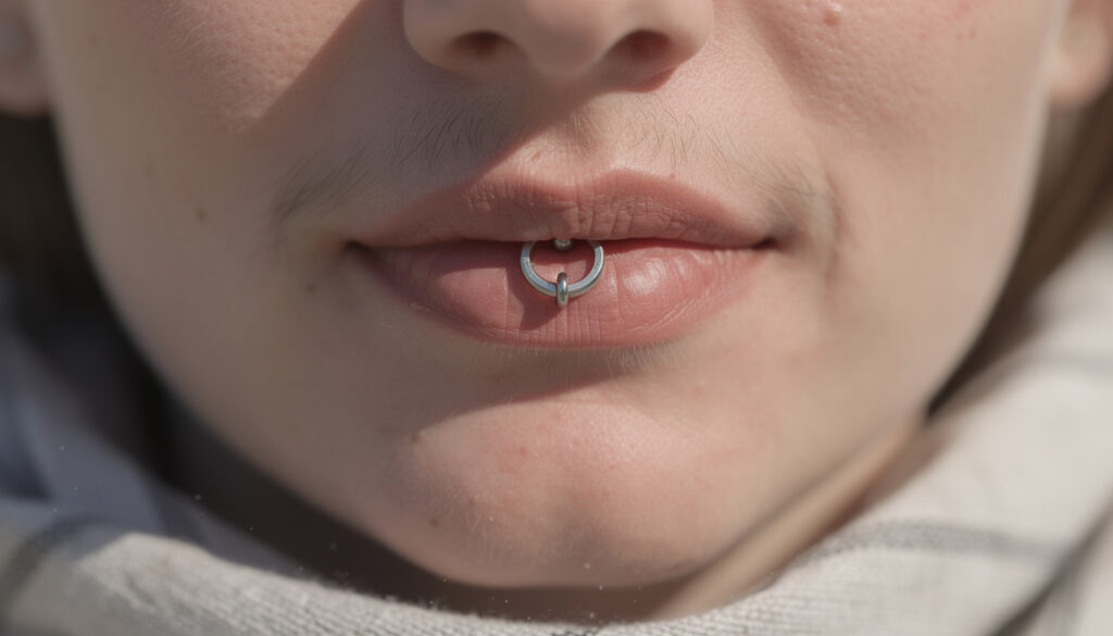 découvrez nos conseils essentiels pour un piercing à la lèvre réussi, afin d'éviter irritations et cicatrices.