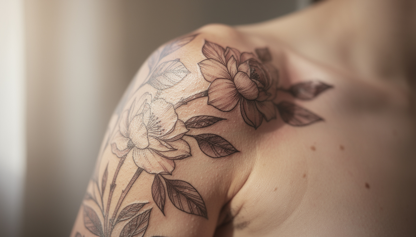 découvrez le tatouage bijoux pour l'épaule, une élégante façon d'exprimer votre personnalité avec style et originalité.