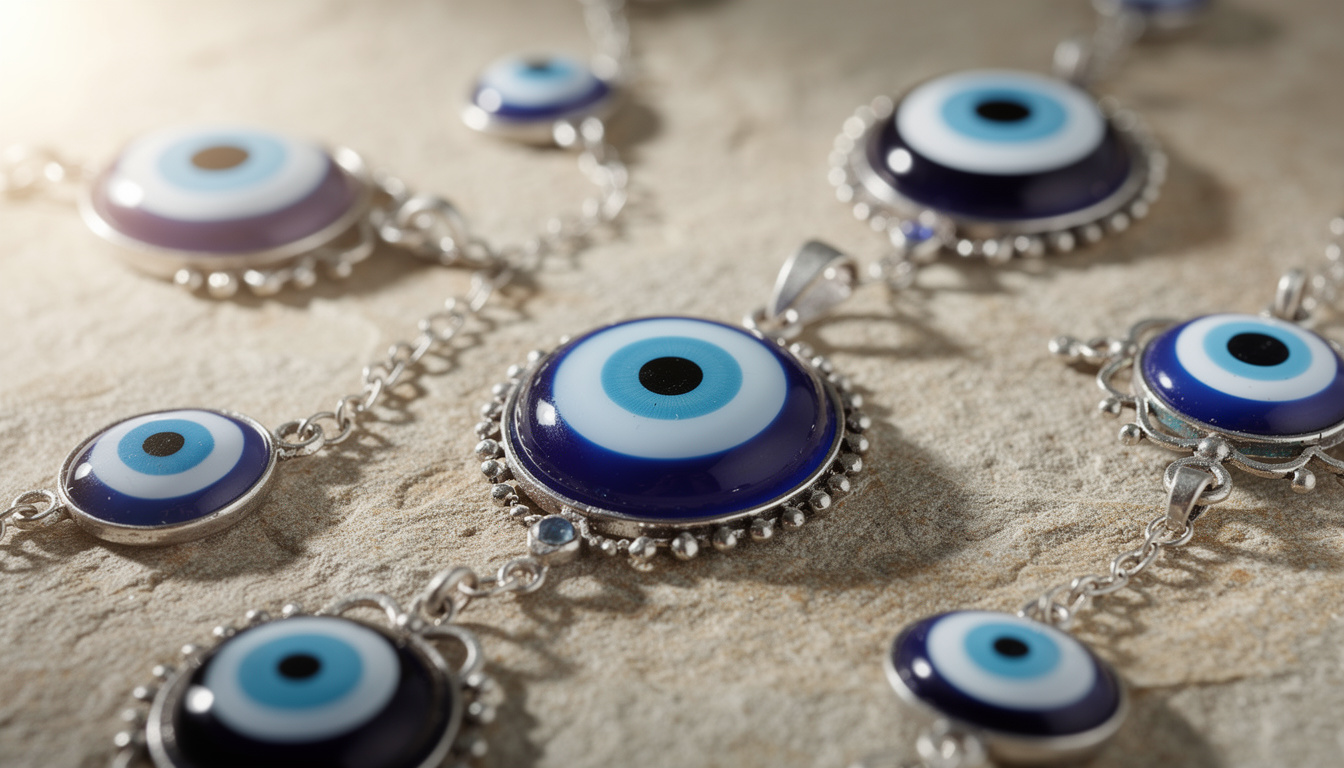 découvrez l'origine et la signification des bijoux œil bleu, un emblème protecteur chargé de tradition et de mystère.