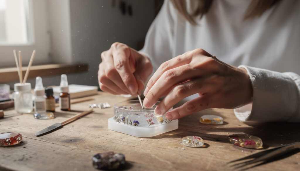 découvrez les astuces des artisans pour réussir vos créations en résine à bijoux et obtenir un rendu professionnel à chaque fois.