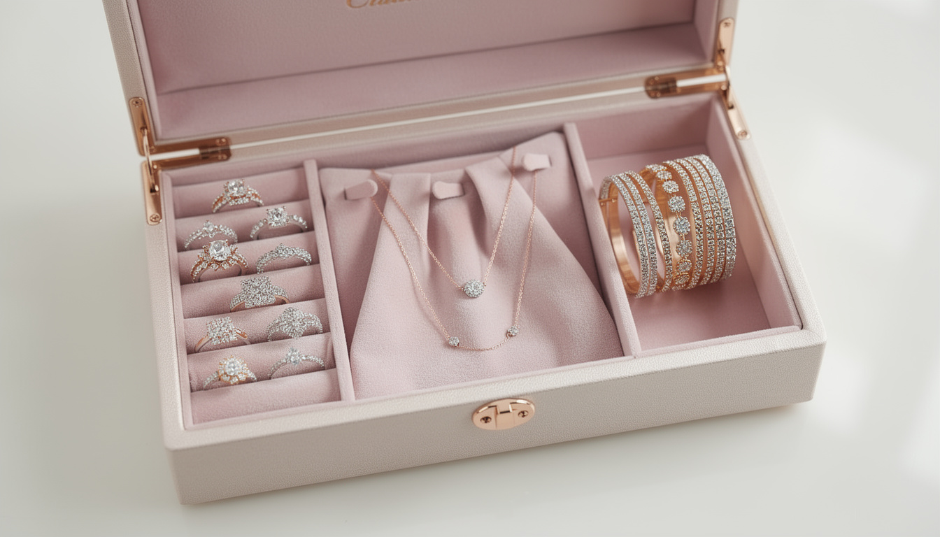 découvrez nos conseils pratiques pour bien ranger vos bijoux en or et éviter les frottements afin de préserver leur éclat et leur beauté.