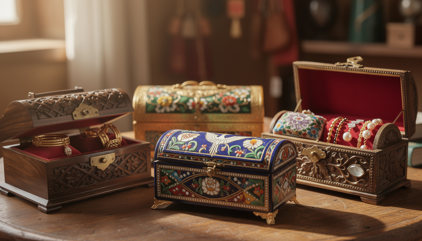 découvrez nos box bijoux ethnique, le cadeau idéal pour les passionnés de cultures du monde, alliant authenticité et élégance unique.