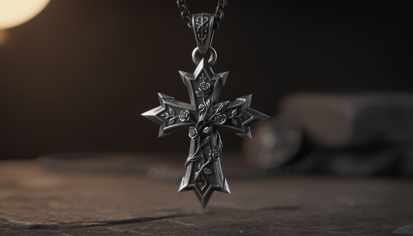 découvrez l'histoire fascinante des bijoux croix gothique, symbole d'une esthétique mystérieuse et d'une riche tradition culturelle.
