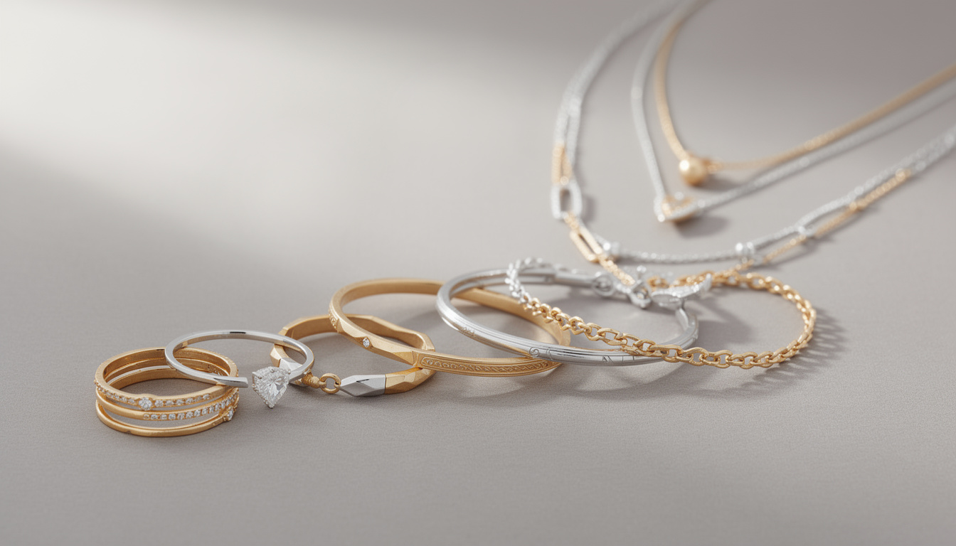 découvrez nos conseils d'experts pour mélanger avec élégance bijoux en or et en argent, et créez des looks harmonieux sans faux pas.