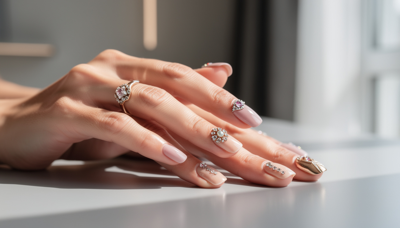 apprenez à coller vos bijoux d'ongles facilement grâce à notre guide étape par étape pour un résultat professionnel et durable.