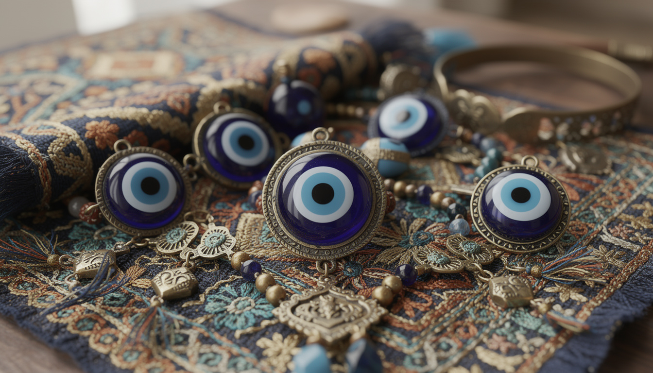 découvrez l'origine, les croyances entourant l'œil bleu et son utilisation en bijou moderne, alliant tradition et élégance contemporaine.