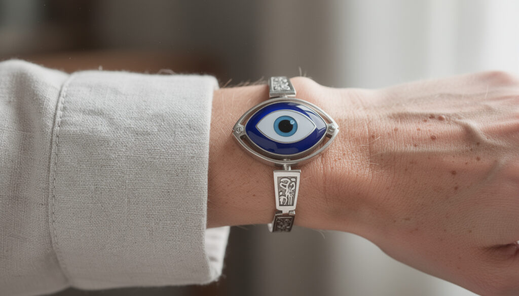 découvrez l'origine, les croyances autour de l'œil bleu et son utilisation dans les bijoux modernes, symbole de protection et d'élégance.