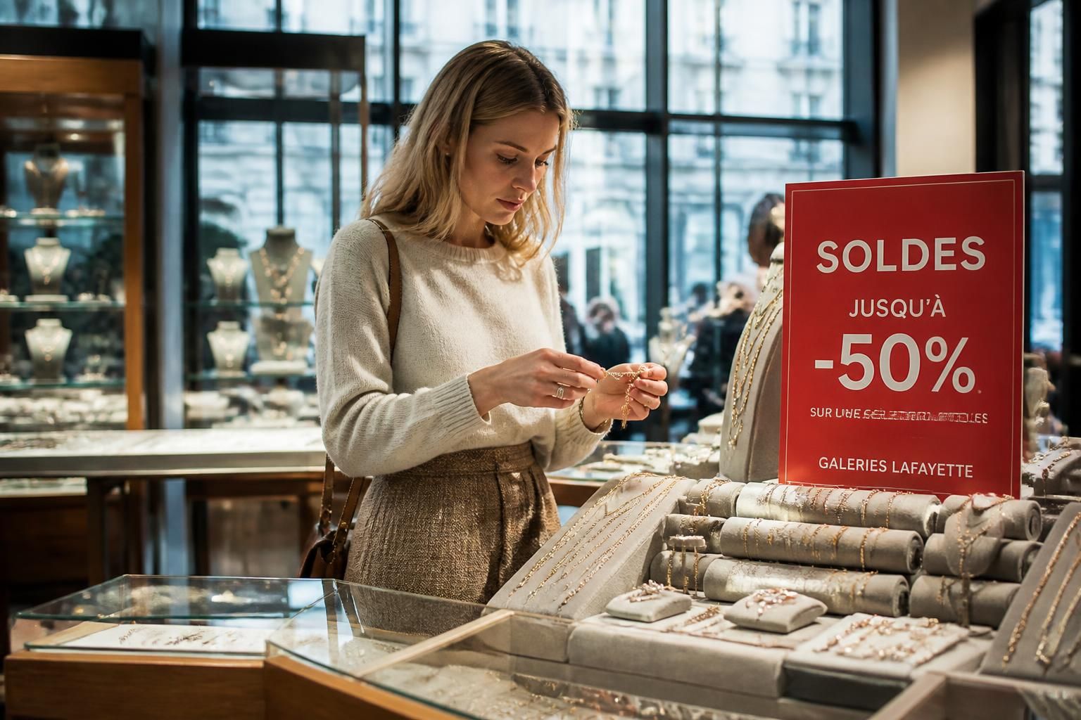découvrez les meilleures astuces pour choisir des bijoux en soldes aux galeries lafayette et profitez des offres exceptionnelles tout en faisant le bon choix.