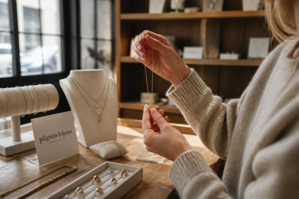 découvrez la boutique en ligne pilgrim bijoux, la destination incontournable pour les amateurs de bijoux élégants et tendance. trouvez des créations uniques qui sublimeront votre style au quotidien.
