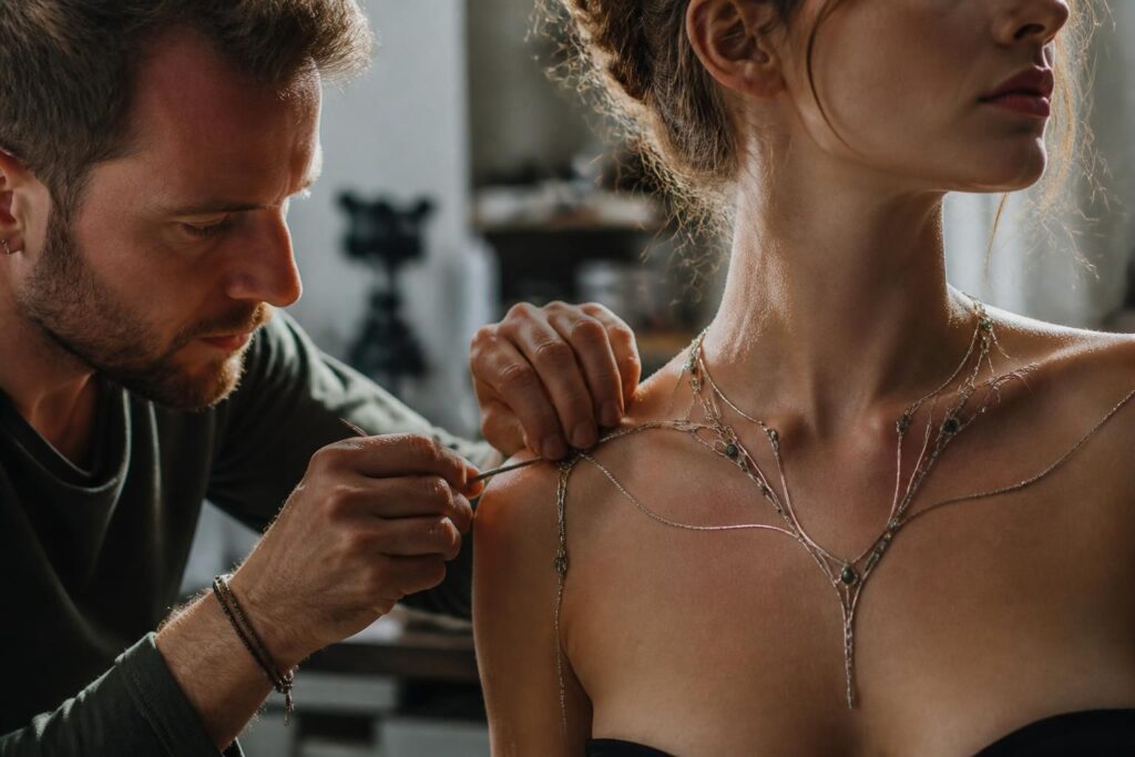 découvrez l'art de créer des bijoux de corps parfaitement ajustés pour sublimer votre style et afficher un look unique et personnalisé.