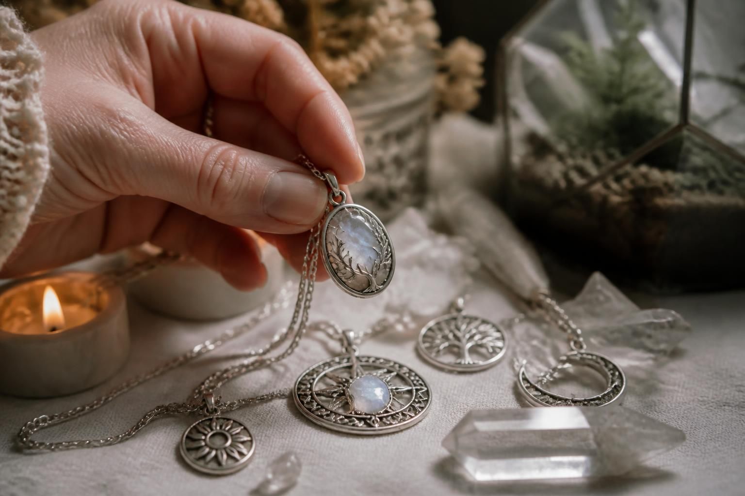 découvrez l'univers des bijoux de magie blanche et protection, leurs significations, pouvoirs et conseils pour les choisir et les porter au quotidien.