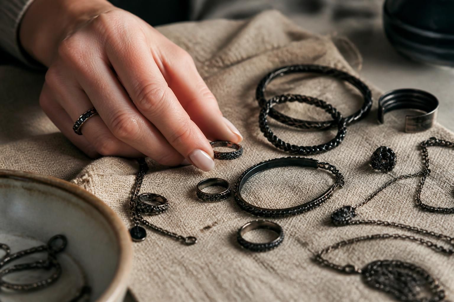 découvrez nos conseils pour choisir des bijoux noircis qui reflètent parfaitement votre style personnel et subliment votre apparence au quotidien.